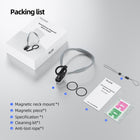TELESIN Mobile Phone Magnetic Neck POV Mount | MagSafe Compatible Cell Phone Neck Holder Vlog Selfie Mount Hand Free Chest Stand for iPhone 16 15 14 13 12 Series Android Phones