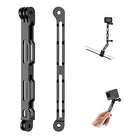TELESIN Aluminum Extension Rod for Selfie Stick, 16.5cm Metal Pole Mount Extension Arm for Helmet and Action Camera
