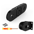 TELESIN Replacement Adapter Mount with 1/4 Tripod Connector Port Compatible with GoPro Hero 12 Hero 11 Hero 10 Hero 9 Hero 8 Max, Dual Interface Design for Straightly Mounting with Selfie Stick