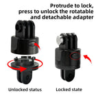 iGeek 65pcs Action Camera Accesories Kit | All in One Bundle Accesories Pack for GoPro Insta360 DJI Osmo Sports Cameras