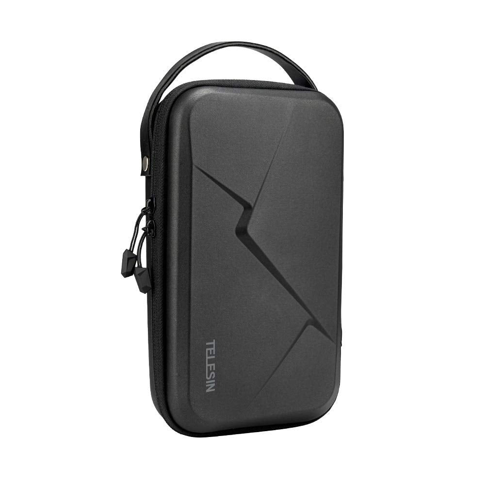 Telesin Portable Storage Bag Space Adjustable Carrying Case for Action Camera