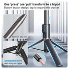 Telesin 1.3m Wireless Remote Control Selfie Stick for GoPro HERO12/11/10/9