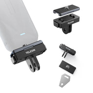 Telesin Magnetic Quick Release Mount Set for Insta360 Ace/Ace Pro/Ace Pro 2, Insta360 X2/X3/X4/X5