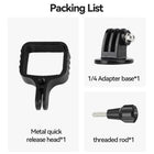 TELESIN Metal Adapter for DJI Osmo Pocket 3 | Aluminium Alloy Expansion Adapter Mount