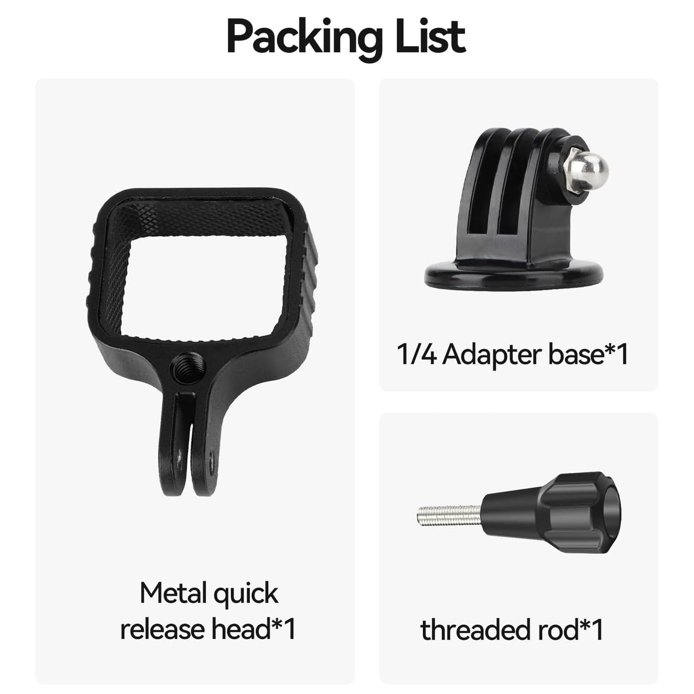 TELESIN Metal Adapter for DJI Osmo Pocket 3 | Aluminium Alloy Expansion Adapter Mount