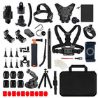 iGeek 65pcs Action Camera Accesories Kit | All in One Bundle Accesories Pack for GoPro Insta360 DJI Osmo Sports Cameras