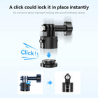Telesin Quick Release Mount Adapter Base for Action Camera