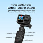 Telesin 3-in-1 Bluetooth Remote Control Floating Tripod for GoPro HERO13/12/11/10/9/Max