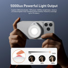 Telesin Magnetic MagSafe LED Mini Flashlight for Phone (White)