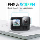 TELESIN Tempered Glass Screen Protector for GoPro HERO13 | HD Transparent Screen Lens Full Coverage Protective Film Set for GoPro 13
