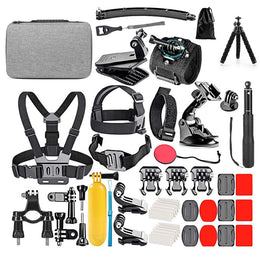 50 in 1 Action Camera Accesories Kit Compatible with GoPro Insta360 DJI Action 2 Camera Accessory kit
