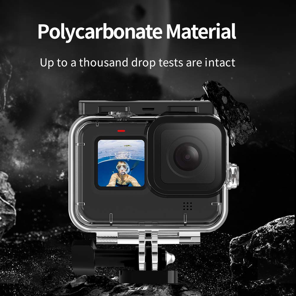 TELESIN Waterproof Case for GoPro HERO13/12/11/10/9