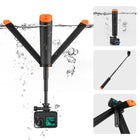 Telesin Floating Hand Grip Tripod Waterproof Extendable Selfie Stick