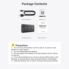 TELESIN 2-Pack Stamina Enduro Battery and Pocket Storage Charger Bundle for GoPro HERO13 | Multifunctional Charger with Flat Design for GoPro 13
