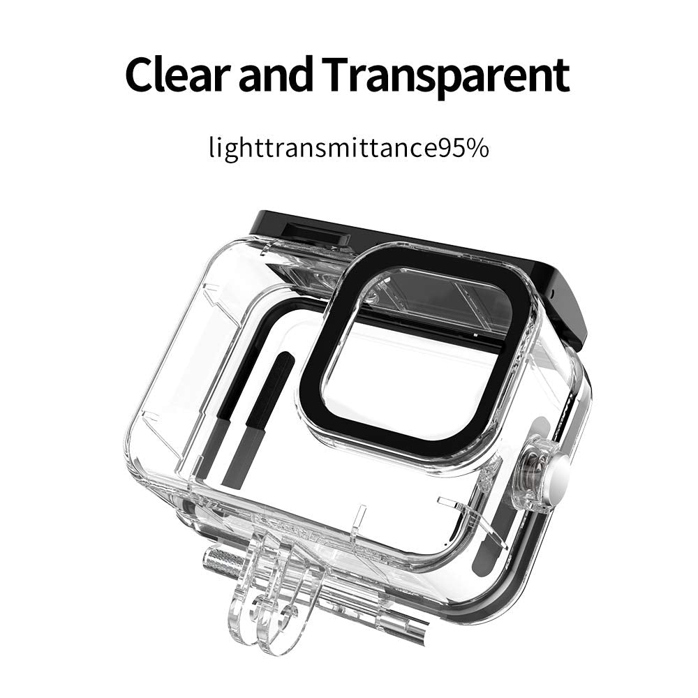TELESIN Waterproof Case for GoPro HERO13/12/11/10/9