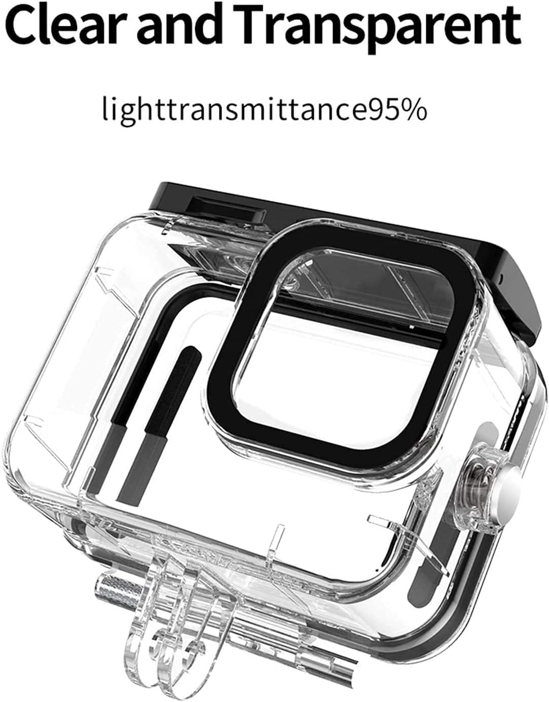 TELESIN Waterproof Case for GoPro HERO13/12/11/10/9