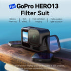 Telesin 4-Pack CPL / ND8 / ND16 / ND32 Lens Filter Kit for GoPro HERO13