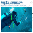 Telesin 65cm Waterproof Snorkeling Selfie Stick for Action Camera