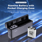 Telesin 2-Pack Stamina Battery and Pocket Charging Box Bundle for GoPro HERO12/11/10/9