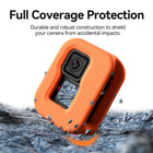 TELESIN Floaty Case for GoPro HERO13/12/11/10/9 | Buoyant Floating Housing for GoPro 13 12 11 10 9 Suitable for Snorkeling, Surfing, Water Skiing