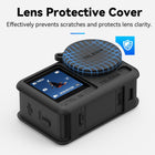 TELESIN Silicone Protective Case with Lens Cap & Lanyard for DJI Osmo Action 6 | Anti-Scratch Soft Cover Dustproof Protection for Action 6 (Black)