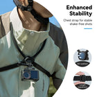 Telesin Neck Mount SE2.0 with Air Cushion Chest Strap Mount for Action Camera