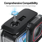 TELESIN Waterproof Case for Insta360 Ace Pro | Underwater Dive Case Housing Shell for Ace Pro Deep Scuba Diving Snorkeling 45 Meter Depth