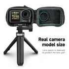 TELESIN Protective Carry Case for DJI Osmo Action 3 Action 4 with Half Open Port Design