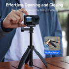 TELESIN 2.0 Mini Desktop Tripod for GoPro Insta360 DJI Action Osmo Pocket | Compact Size Extendable Camera Selfie Stick