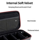 Telesin Portable Storage Bag Space Adjustable Carrying Case for Action Camera