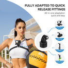Telesin S2 Magnetic Quick Release Neck Mount with Fixing Chest Strap