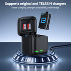 TELESIN Battery for GoPro HERO13 Black | Camera Battery for GoPro 13 - Black