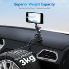 TELESIN Magnetic Suction Cup Mobile Phone Car Mount Compatible with MagSafe | 360° Adjustable Car Windshield Phone Holder Stand for iPhone Android