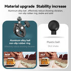 Telesin Claw Clamp Mount with Dua Ball Head