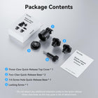 Telesin Quick Release Mount Adapter Base for Action Camera