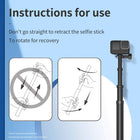 Telesin 2nd Gen 2.7M Ultra Long Carbon Fiber Selfie Stick