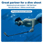Telesin 65cm Waterproof Snorkeling Selfie Stick for Action Camera