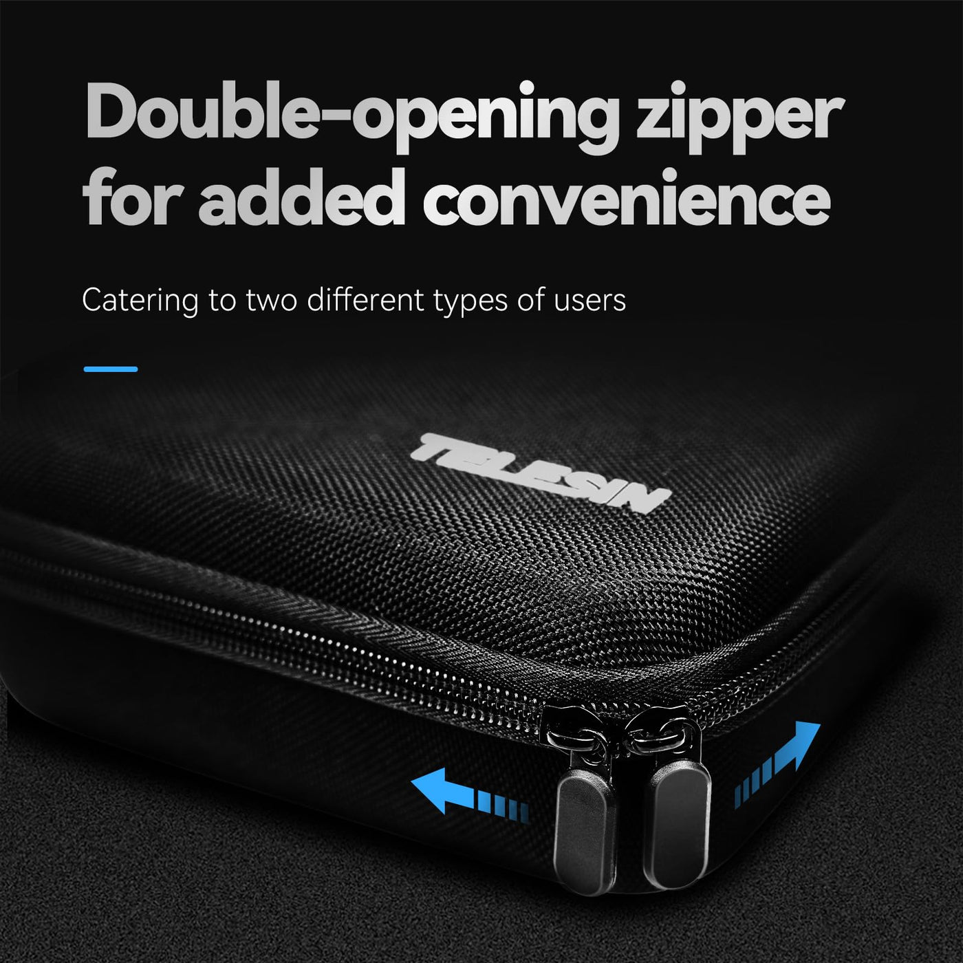 TELESIN Hard Shell Storage bag for DJI Osmo Pocket 3 Creator Combo | Carrying Case for DJI Pocket 3 Action Camera