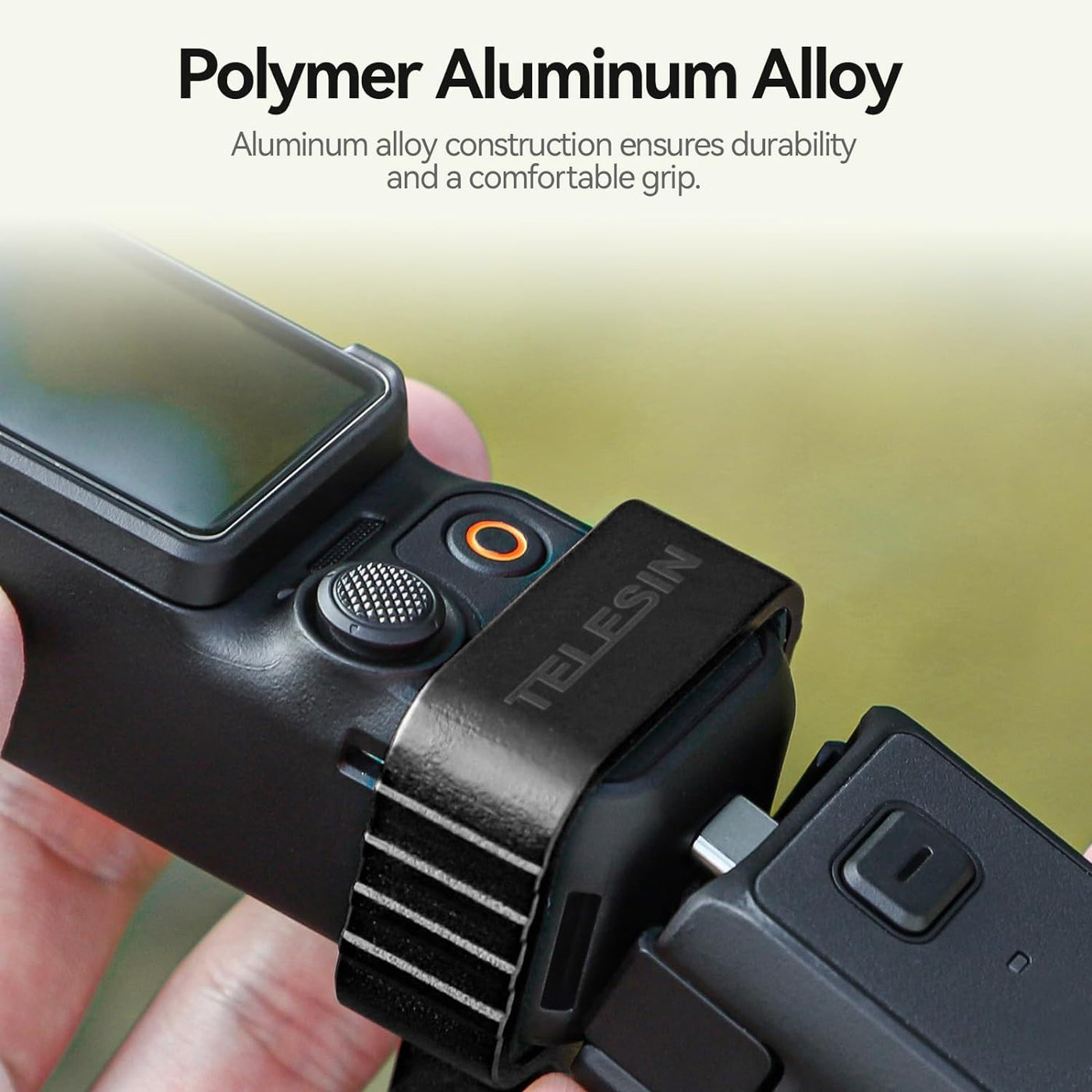 TELESIN Metal Adapter for DJI Osmo Pocket 3 | Aluminium Alloy Expansion Adapter Mount