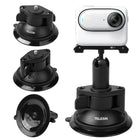 TELESIN Suction Cup with Magnetic Mount Kit for Insta360 GO3 | Car Motorcycle Holder Window Windshield Dashboard Attachment for Insta 360 GO 3 Accessory