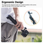 TELESIN 3-Way Foldable Tripod With 360 Degree Rotary Ball Head Mount Compatible with GoPro All Series, Insta360 One R RS, DJI Action 2 3, OSMO Action Camera