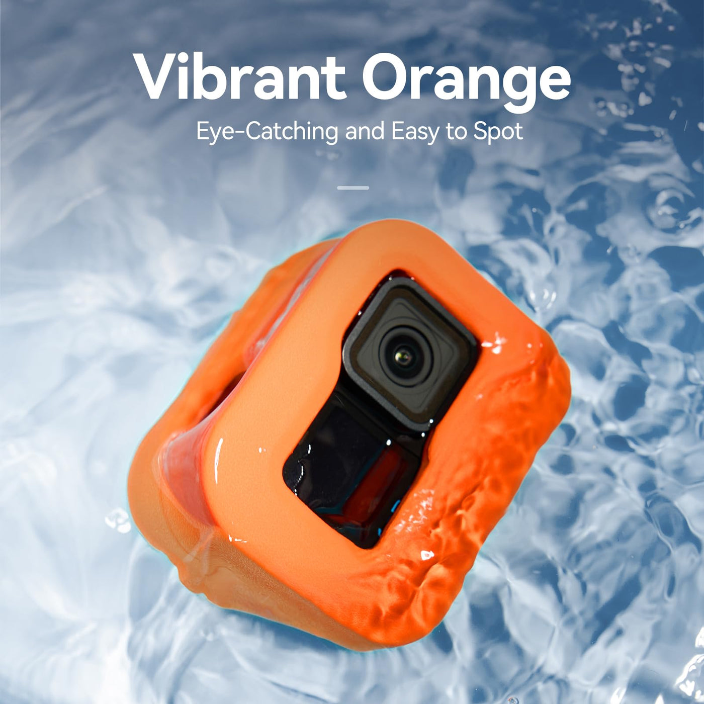TELESIN Floaty Case for GoPro HERO13/12/11/10/9 | Buoyant Floating Housing for GoPro 13 12 11 10 9 Suitable for Snorkeling, Surfing, Water Skiing