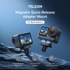 Telesin Magnetic Quick Release Adapter Mount for DJI Osmo Nano, Osmo Action 6