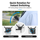 Telesin Neck Mount SE2.0 with Air Cushion Chest Strap Mount for Action Camera