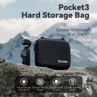 TELESIN Hard Shell Storage bag for DJI Osmo Pocket 3 Creator Combo | Carrying Case for DJI Pocket 3 Action Camera