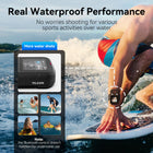 TELESIN Upgraded T13 Bluetooth Waterproof Remote Control for GoPro HERO13 | Multi-Language LCD Dispaly Compatible with GoPro 13 12 11 10 9 8 Max Action Camera