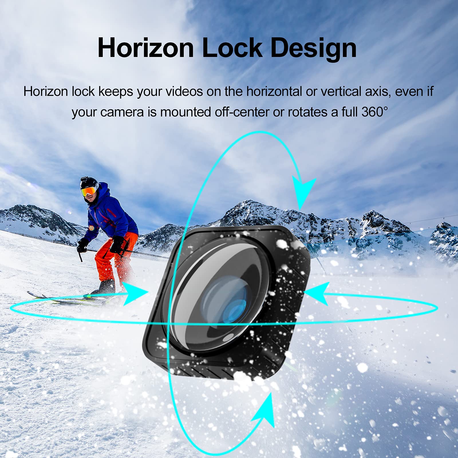 TELESIN Max Lens Mod For GoPro Hero 12 Hero 11 Hero 10 Hero 9 Black 155 Degree Ultra-wide Angle, Anti-Skid Waterproof Replacement Lens for GoPro 12/11/10/9 Black Accessories