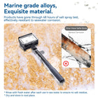 Telesin 65cm Waterproof Snorkeling Selfie Stick for Action Camera