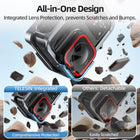 TELESIN Metal Frame Aluminum Cage with Cold Shoe for Insta360 Ace/Ace Pro | Quick Release Aluminum Frame Accessories Protective Housing Shell