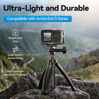TELESIN Aluminum Metal Cage for DJI Action 5 Pro Action 4 Action 3 | Lightweight Protective Frame Housing with ND/CPL Lens Filter Compatibility and 1/4 Cold Shoe